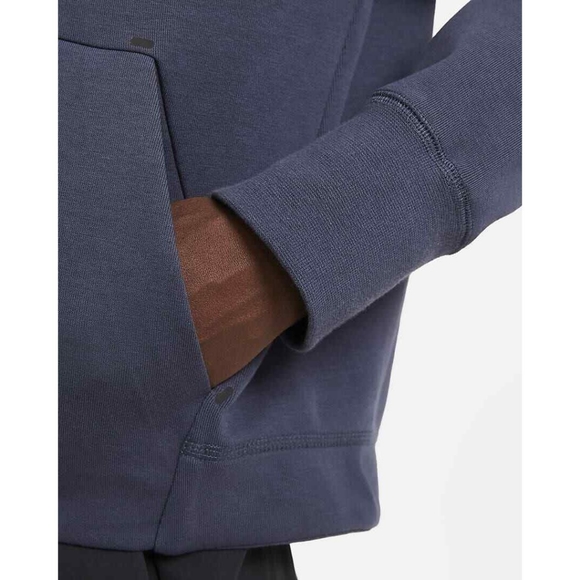 Womens Nike tech fleece hoodie windrunner brand new blue small s - Picture 5 of 8